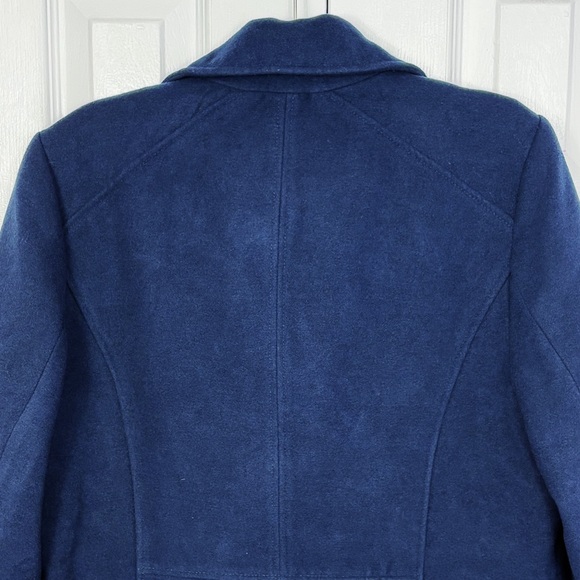 NWT Bongo Juniors' XL Preppy Navy Blue Double-Breasted Peacoat Jacket - Picture 15 of 16